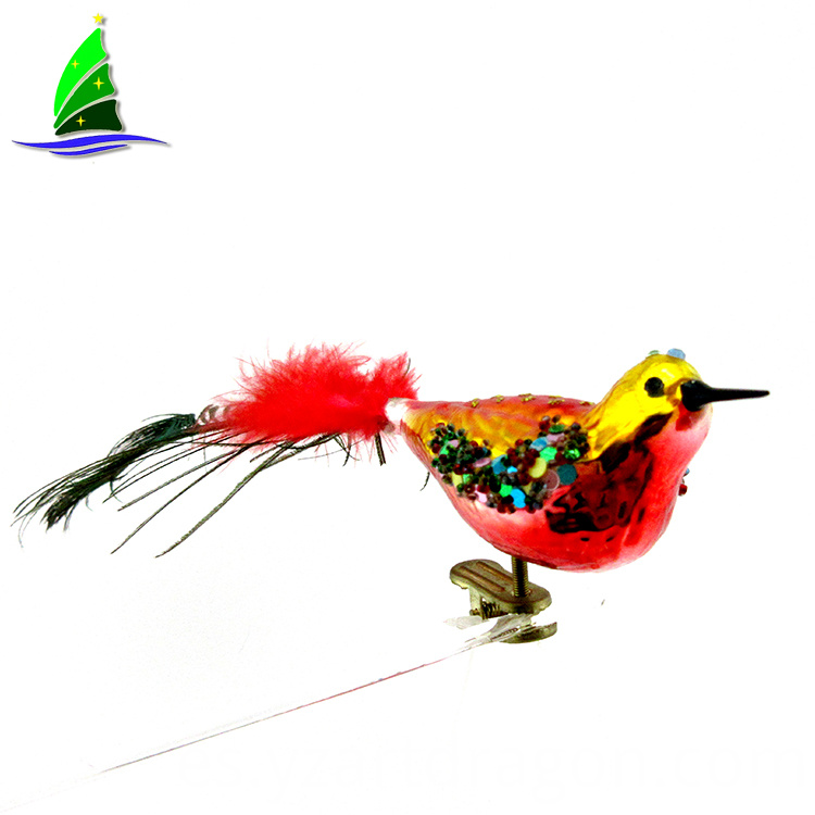 pájaro de cristal lindo decorativo decorative cute glass bird